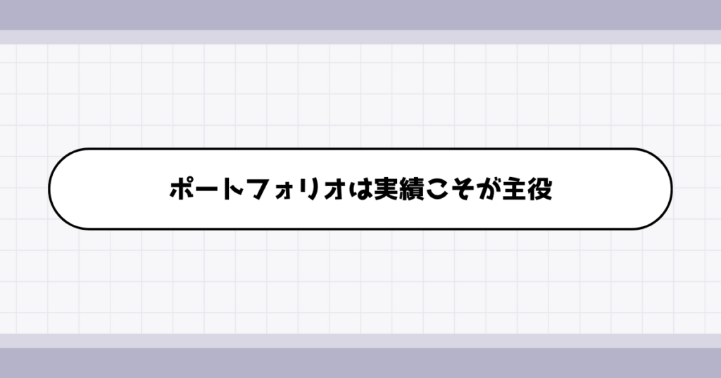 転職ポートフォリオは実績の魅せ方が命